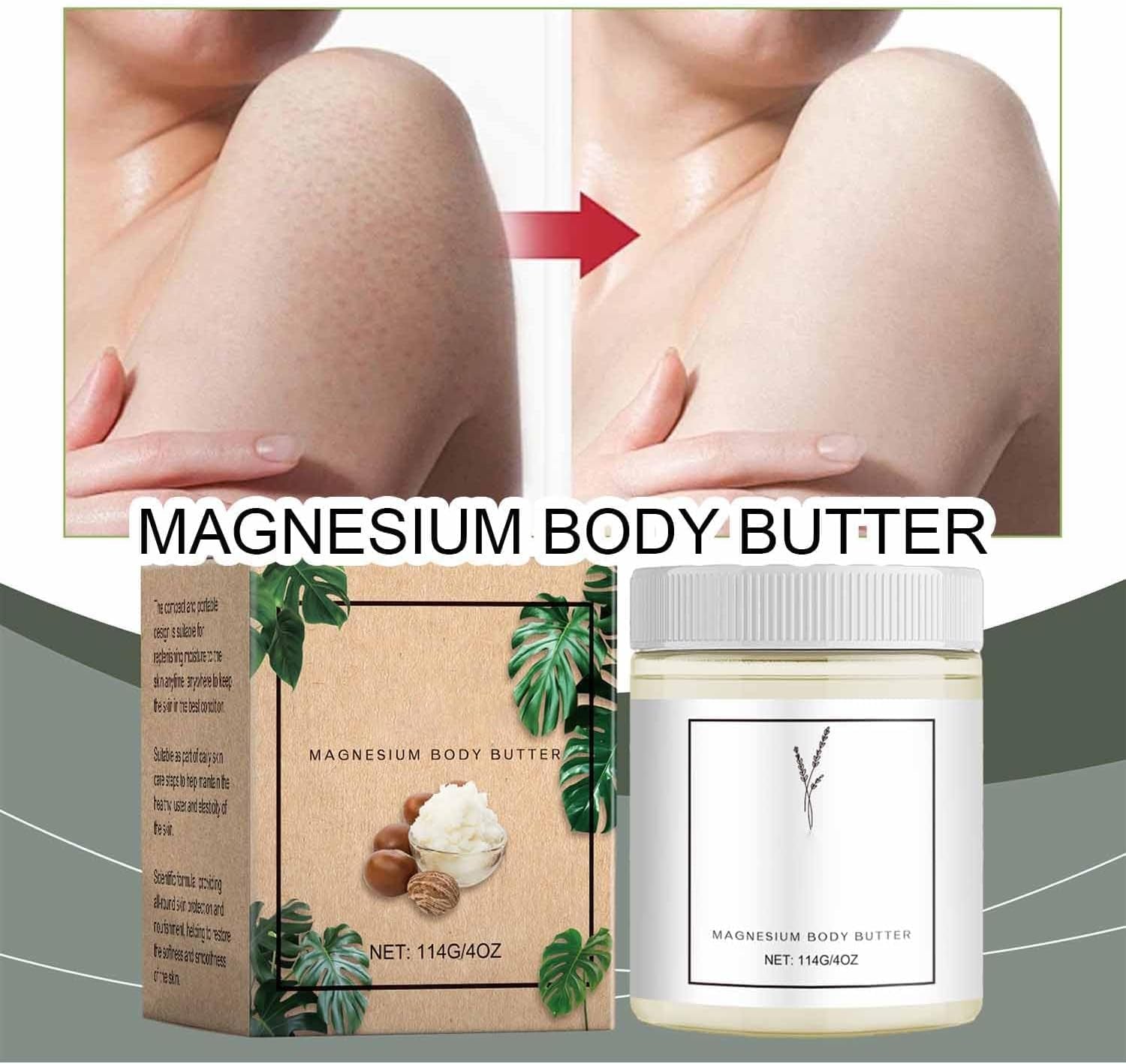 Mama-Bear Oasis Neuropathy Cream | Magnesium Cream for Neuropathy, Magnesium Butter,Deeply Moisturizes to Keep Skin Soft and Smooth for All Skin Types (1)
