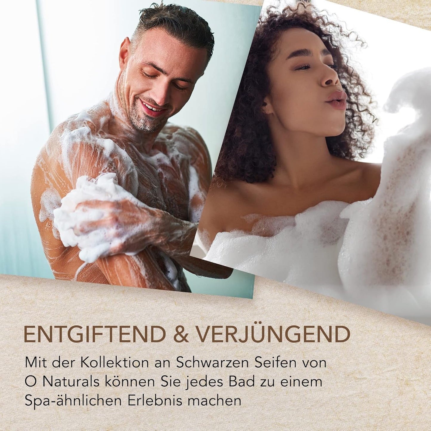 O Naturals 6 Stück Seifen Duschgel Naturkosmetic Stück 100% Bio Und Vegan Feste Dusche- Handseife, Gesichtsseife Und Körperseife- Männer Und Frauen
