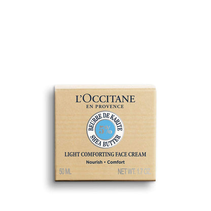 L'OCCITANE - Milde Gesichts-Komfortcreme Sheabutter - 50 Ml - in Frankreich Hergestellt