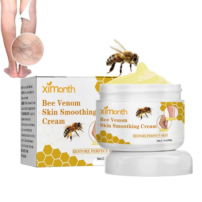 Furzero Bienengift Krampfadern Creme, Furzero Krampfadern Creme, Besenreiser Creme Testsieger, Bienengift Schmerzcreme Bienengiftsalbe, Bienengift Krampfadern Creme Für Jedermann (1 Stücke)