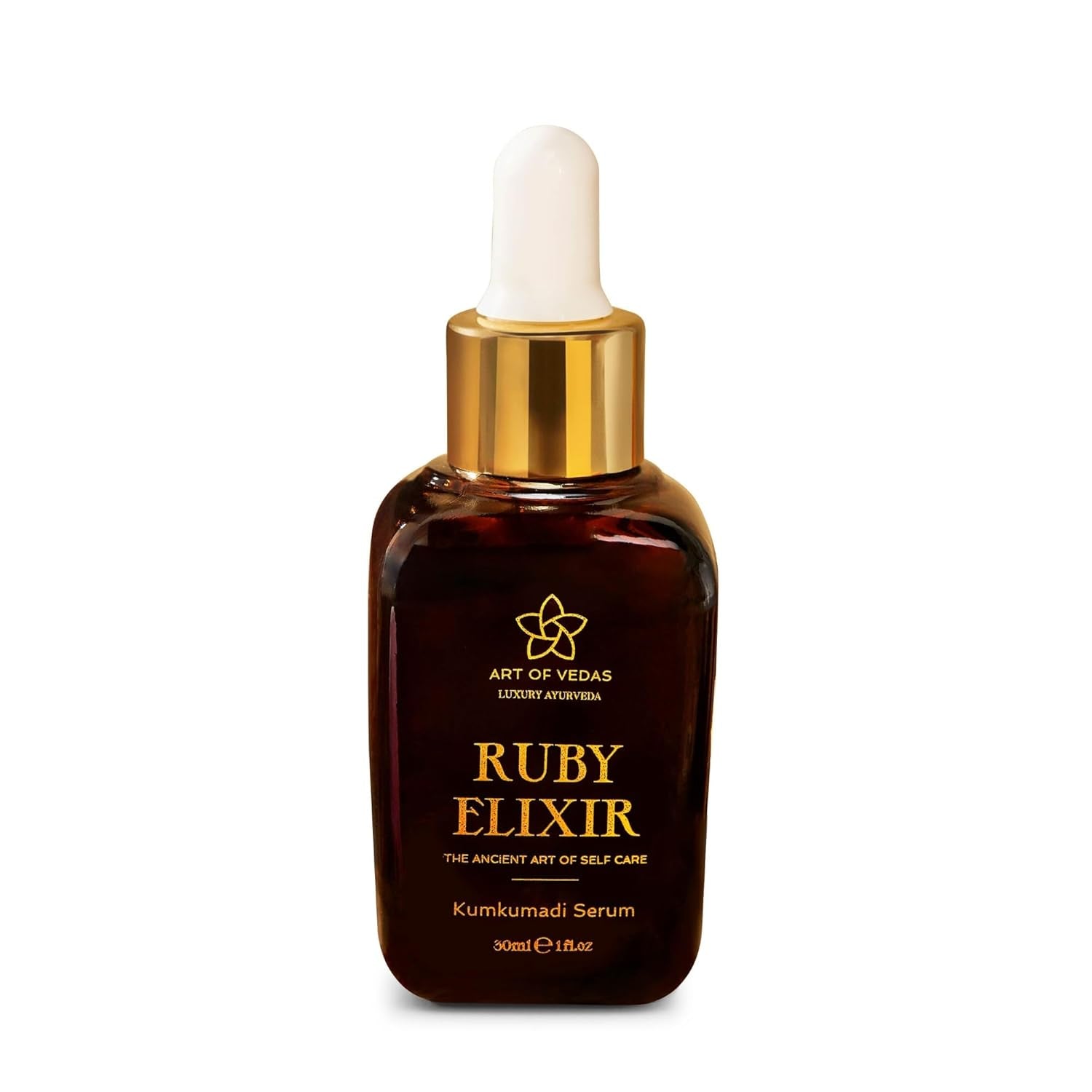 Ruby Elixir – Kumkumadi Serum 30ML – Ayurvedisches Gesichtsöl Mit Safran Für Anti-Aging, Kumkumadi Öl Für Gesichtspflege, Feuchtigkeitsspendendes Serum, Ayurveda Öl Für Strahlende Haut
