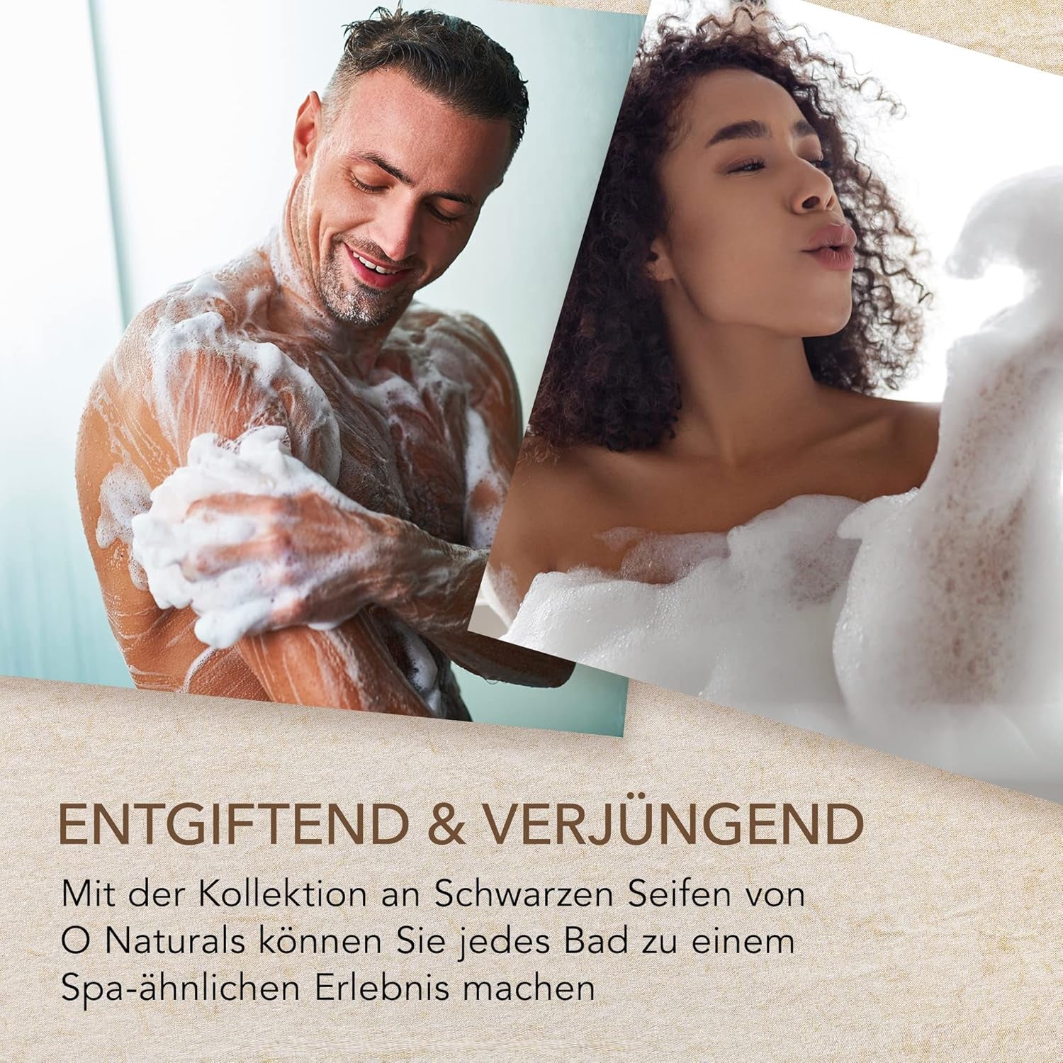 O Naturals 6 Stück Seifen Duschgel Naturkosmetic Stück 100% Bio Und Vegan Feste Dusche- Handseife, Gesichtsseife Und Körperseife- Männer Und Frauen