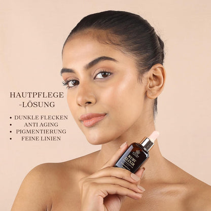 Ruby Elixir – Kumkumadi Serum 30ML – Ayurvedisches Gesichtsöl Mit Safran Für Anti-Aging, Kumkumadi Öl Für Gesichtspflege, Feuchtigkeitsspendendes Serum, Ayurveda Öl Für Strahlende Haut