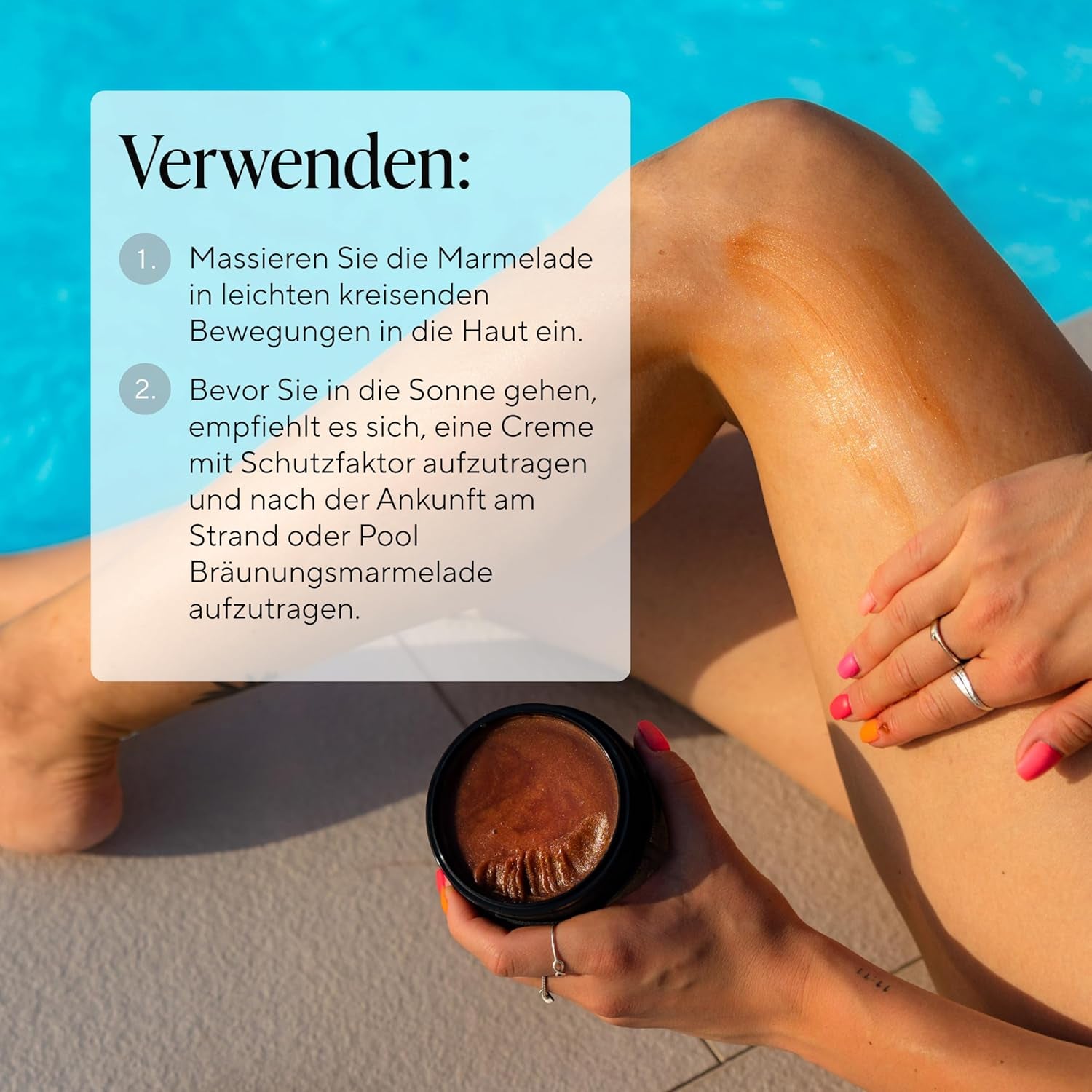 Premium Schokoladenmarmelade - Schnellbräunungs-Sonnenlotion Mit Karotten - Und Olivenöl - Weltneuheit Pflege - Und Bräunungsmarmelade Für Einen Dunkleren Teint (200 Ml)